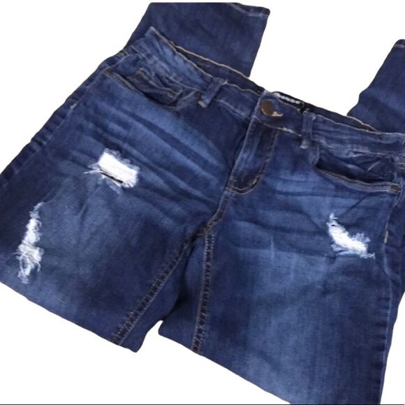 Dollhouse new without tags size 9 distressed jeans waist 29 length 26 - Picture 1 of 5